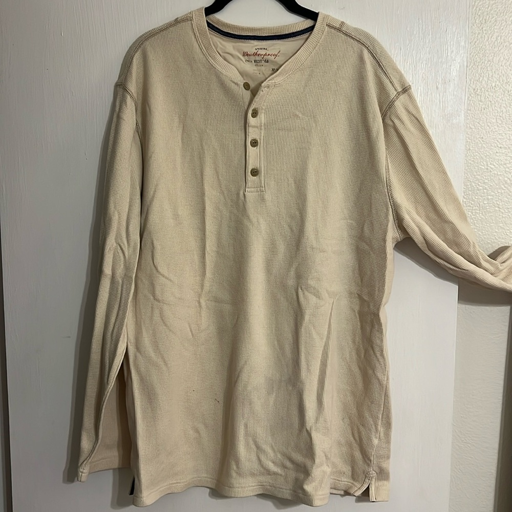 Original Weatherproof Vintage Waffle Shirt. Size XL.